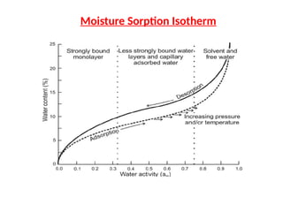 Moisture Sorption Isotherm
 