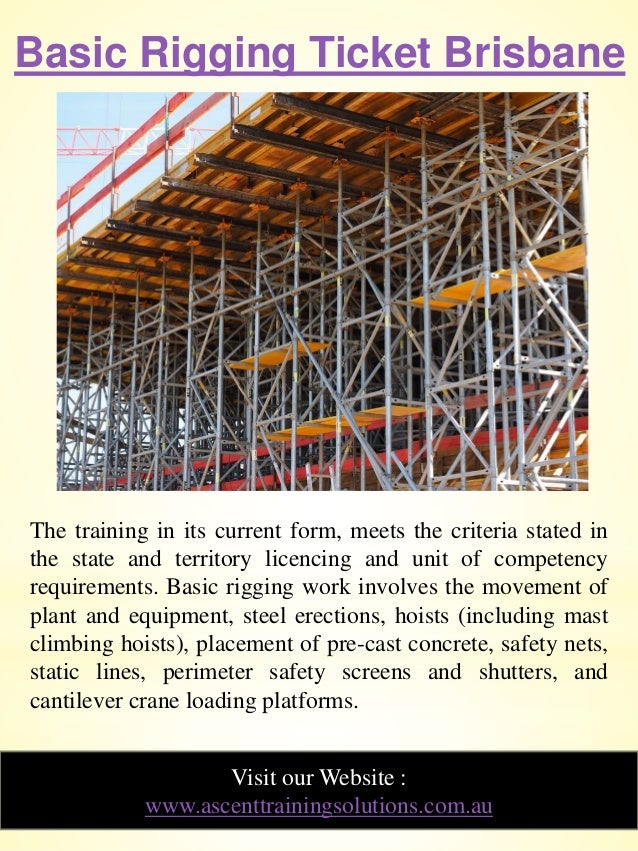 Intermediate rigging classes near brisbane