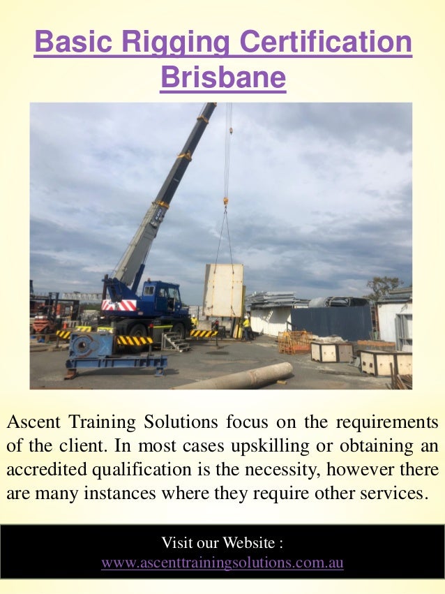 Intermediate rigging classes near brisbane