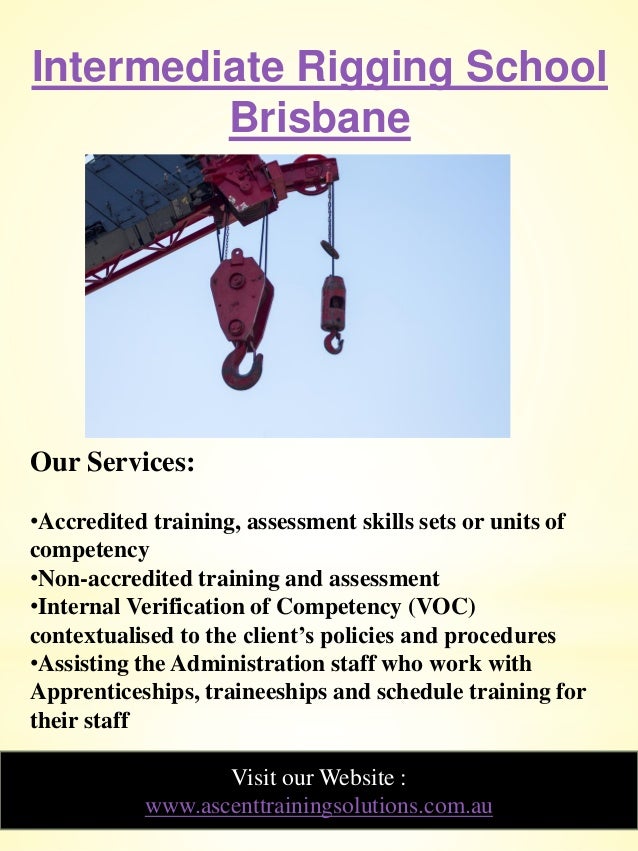 Intermediate rigging classes near brisbane
