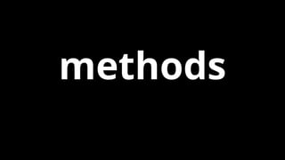methods
 