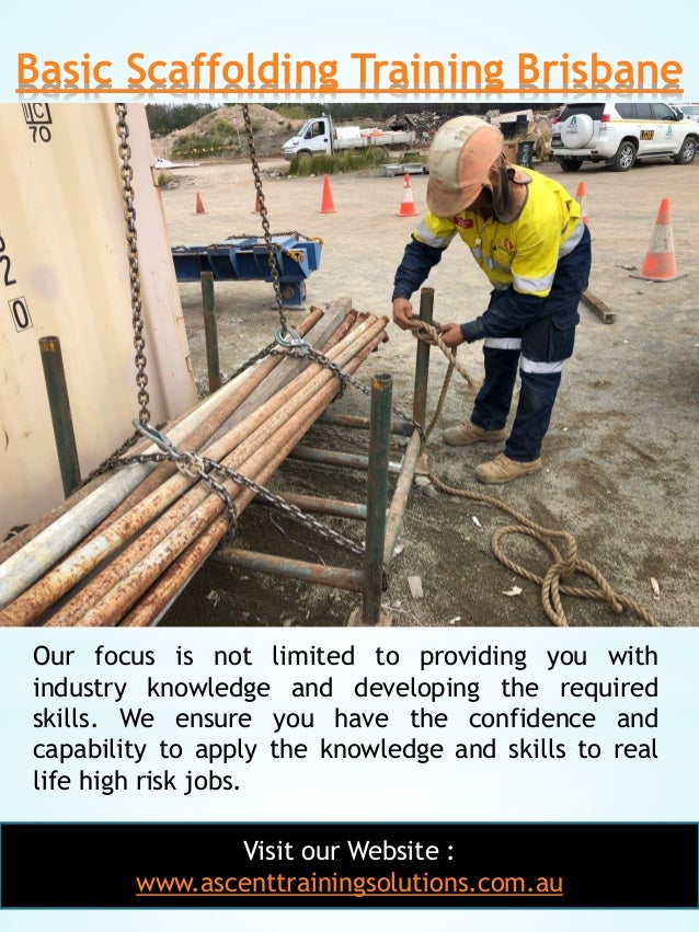 Intermediate scaffolding safety training brisbane