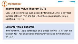 Intermediate Value and Extreme Value Theorems and problem solving ...