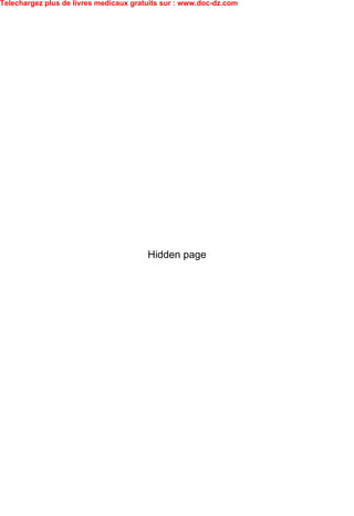 Hidden page
Telechargez plus de livres medicaux gratuits sur : www.doc-dz.com
 