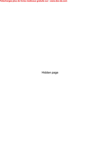 Hidden page
Telechargez plus de livres medicaux gratuits sur : www.doc-dz.com
 