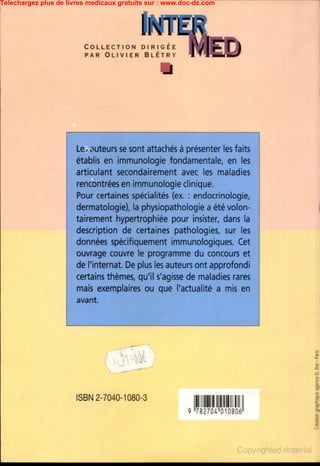 Telechargez plus de livres medicaux gratuits sur : www.doc-dz.com
 