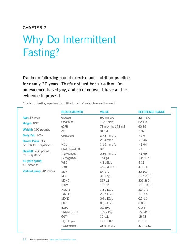 intermittent fasting program