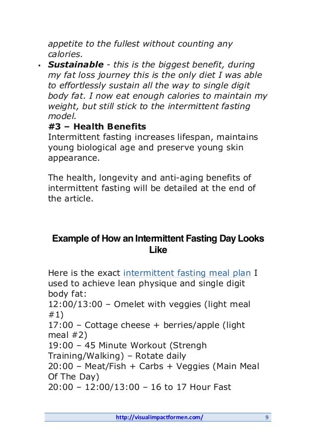 2 5 Diet Fasting Benefits