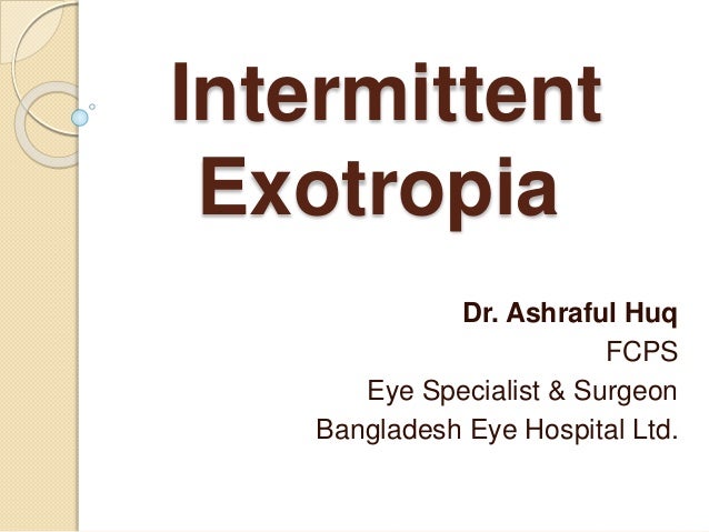 Intermittent Xt Intermittent Xt