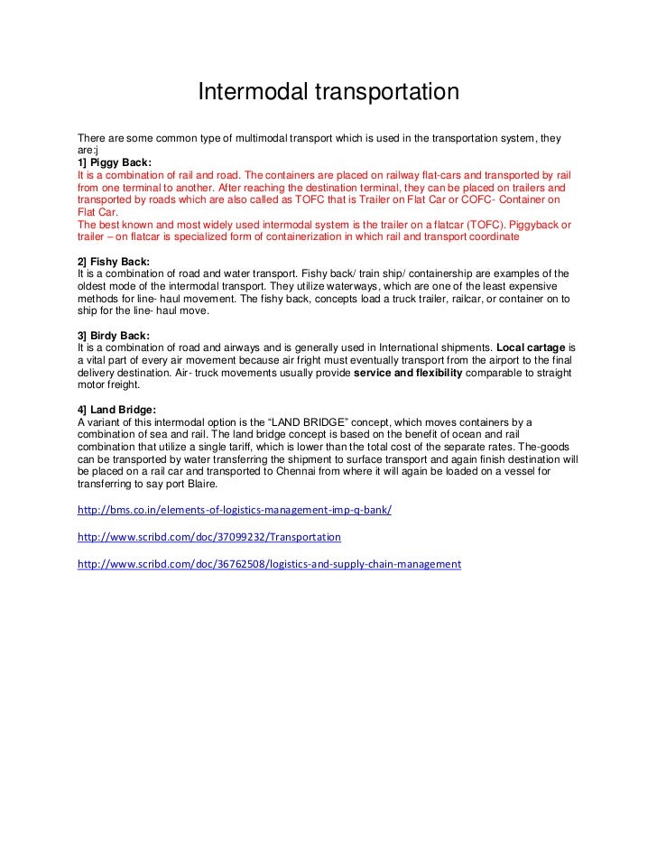Logistical Managment
