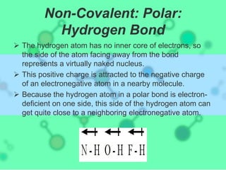 Non Boding Intermolecular Intermolecular chemical bonding | PPTX