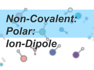 Non Boding Intermolecular Intermolecular chemical bonding | PPTX