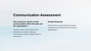 Intern Exit Interview Questions and Answers | PPTX