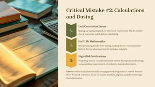 Compounding Mistake Intern written exam mistakes to avoid 2025-2026 | PDF