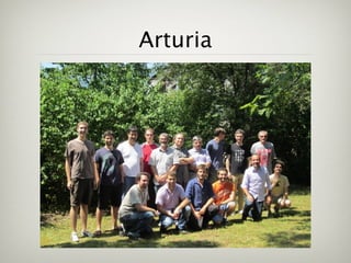 Arturia




Wednesday, September 19, 12
 