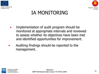 Interna audit module | PPTX