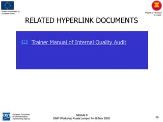 Interna audit module | PPTX
