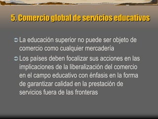 Internacionalización: ¿la nueva frontera de la educación superior en …