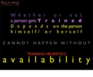 Internal Capabilitty In Training