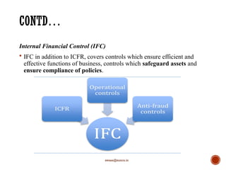 Ifc Function Comprehensive Guide to Internal Financial Controls (IFC) and Reporting ...