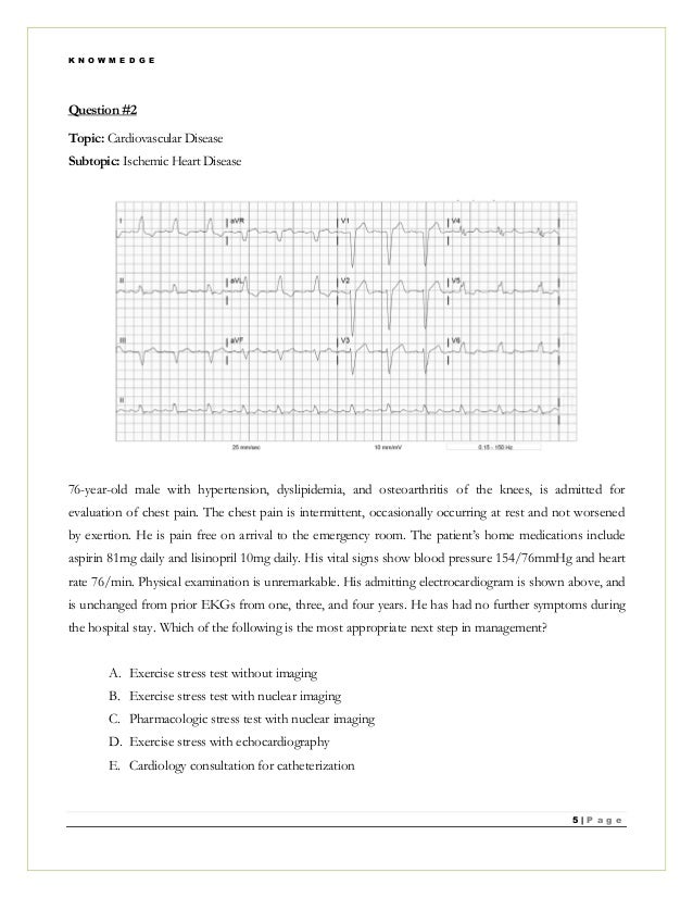 Internal Medicine Practice Questions for ABIM Exam / NBME Internal Me…