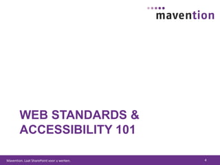 Web standards & accessibility 1014