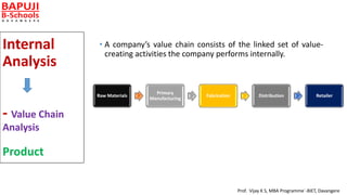 Internal analysis strategic management | PPTX