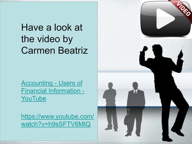 Internal and external users of financial information | PPTX | Business ...