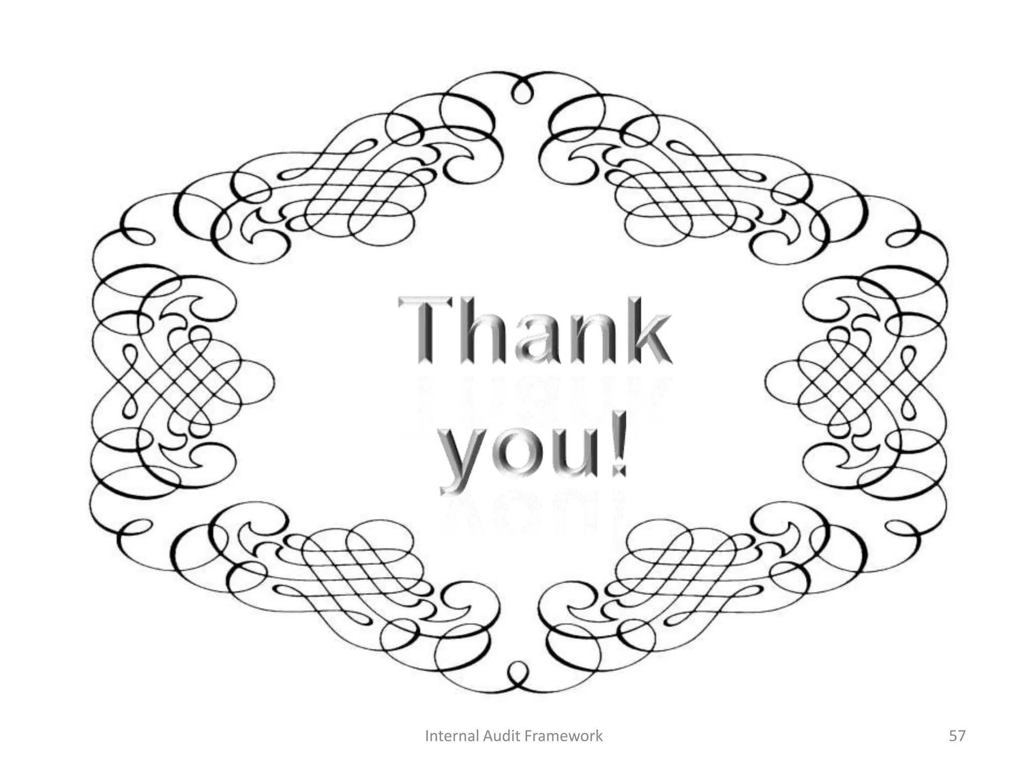 Internal Audit Framework 57
 