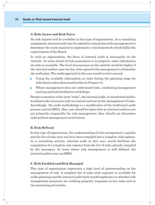 Internal Audit and Risk Assesment for Audit | PDF
