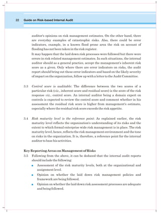 Internal Audit and Risk Assesment for Audit | PDF