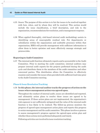 Auditable Section Internal Audit and Risk Assesment for Audit | PDF