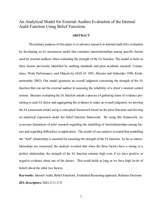 Internal Audit Jurnal