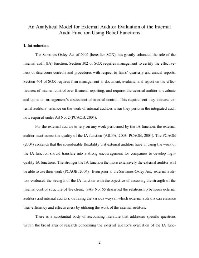 Internal Audit Jurnal