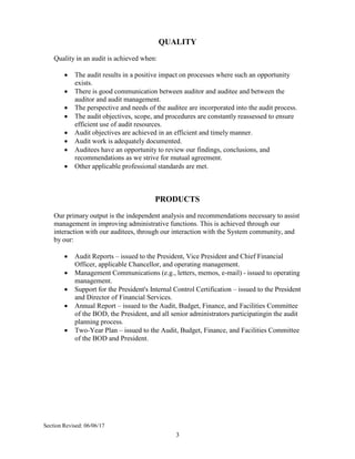 Internal audit manual template | PDF