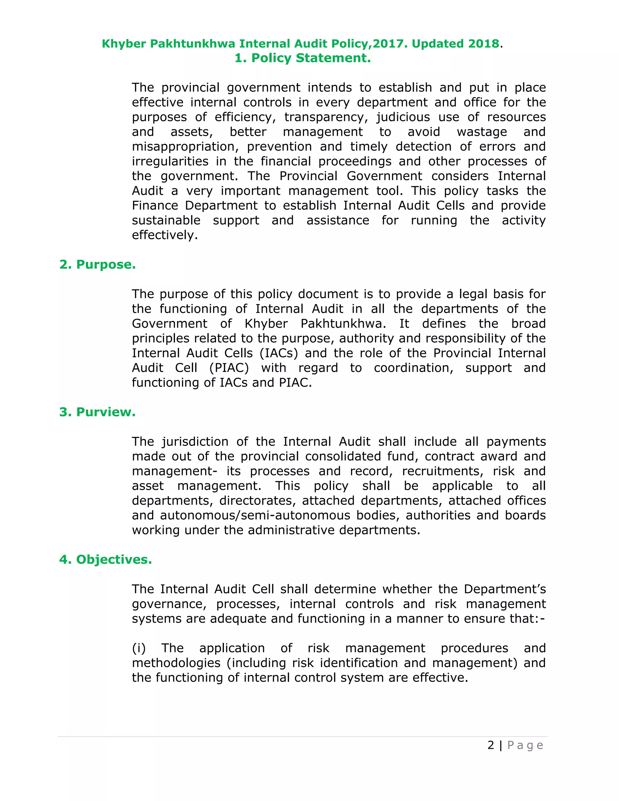 Internal Policy Example internal audit policy.pdf