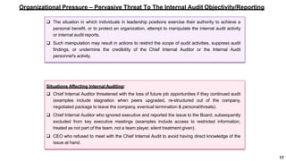 Internal Audit Reporting | PPTX