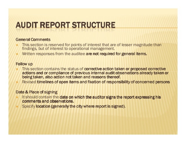 examples of positive audit findings examples of positive audit findings