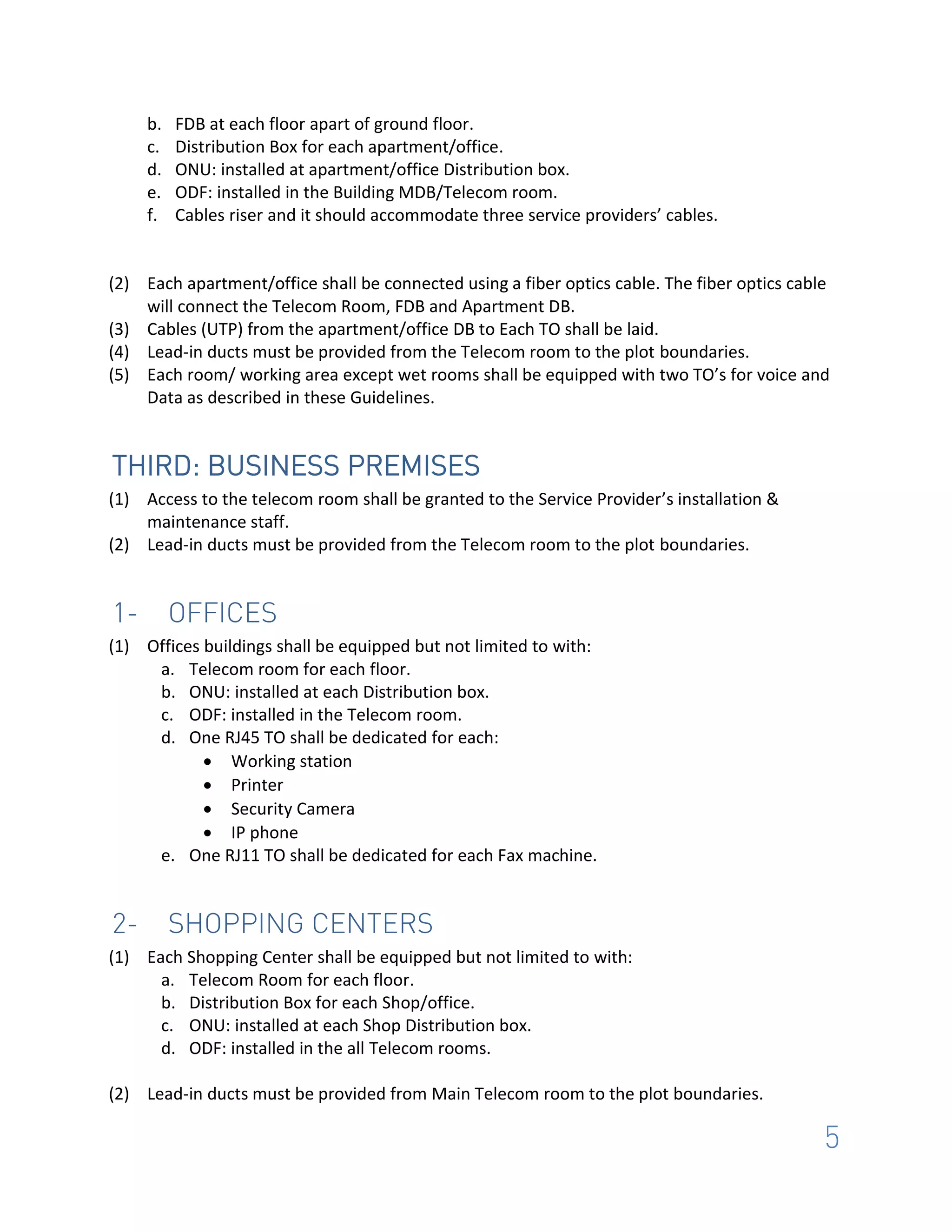 Internal cabling guidelines | PDF