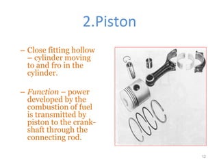 Internal combustion engine | PPTX