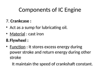 INTERNAL COMBUSTION ENGINE basics with diagrams.ppt