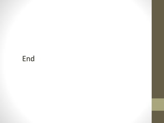 End
 
