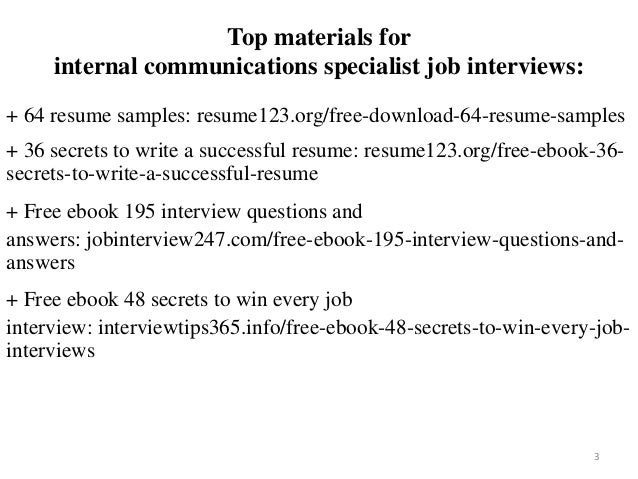 internal communications specialist resume sample pdf ebook internal communications resumes