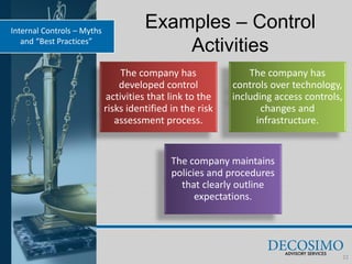 Internal controls myths and best practices | PDF