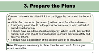 Internal Disaster Preparedness and Management in Hospitals | PPTX