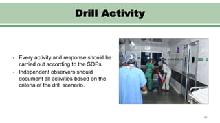 Internal Disaster Preparedness and Management in Hospitals | PPTX