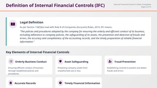 Ifc Control Internal Financial Control in Indian Companies.pptx