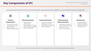 Ifc Control Internal Financial Control in Indian Companies.pptx
