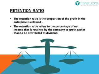 Income Retention Internal Growth Rate | Finance | PPTX