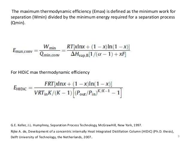 Distillation column thesis example